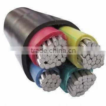 Al conductor PVC insulated PVC sheathed power cable