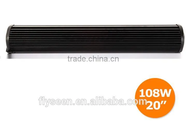 108W LED truck mounted fire engine work light 108W led light bar offroad 12v 24v 18W 36W 54W 72W 108W 126W 144W 198W 234W