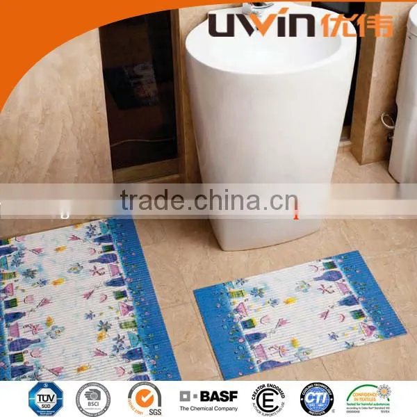 Beautiful PVC Foam Printed Floor carpet,decorative carpet