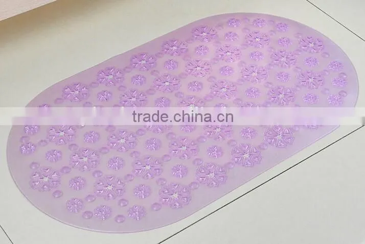 various of patterns,safty ecofriendly pvc bath mat