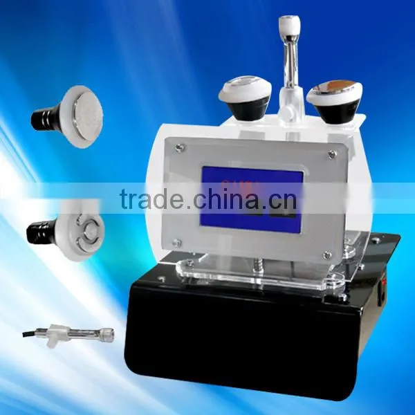 Most Popular!!!4 IN 1Professional Tripolar RF Portable Cavitation Machine