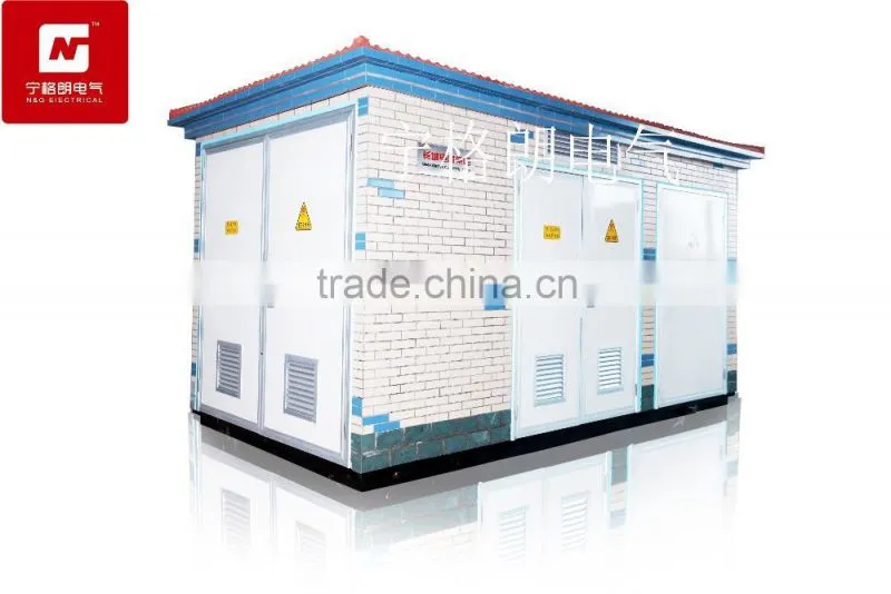 electric power distribution substation mini power plant