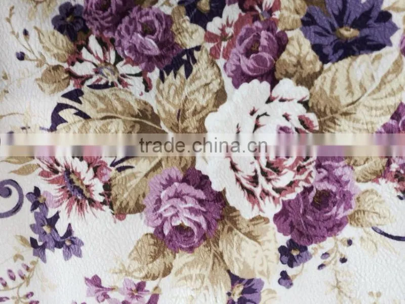 tricot knitting printing hometextile fabric