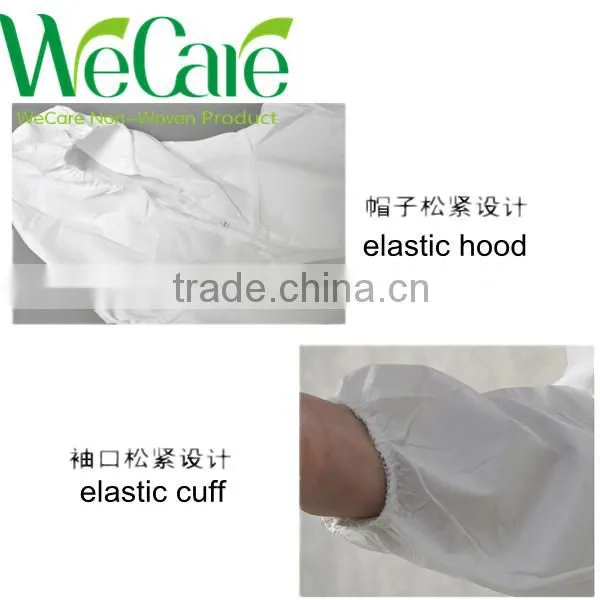 Disposable Non woven Camouflage Coverall for CS field operation