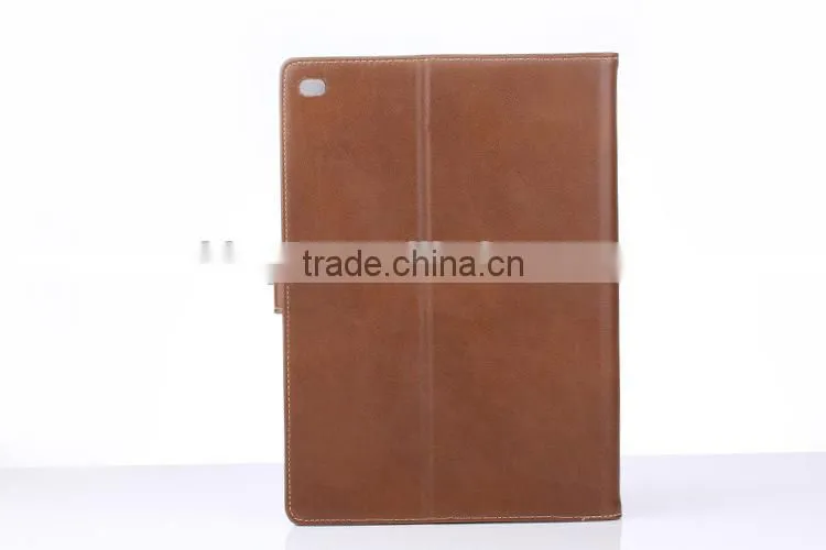 Archaize Color pu leather folio flip Wallet case for ipad air 2, case for ipad 6