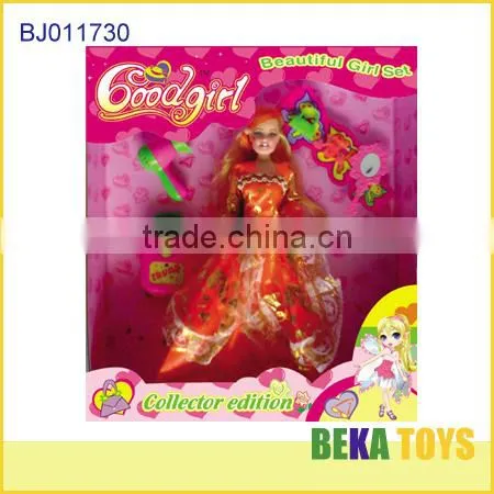 good quality manga girl doll with all kinds of accessories christmas dolls