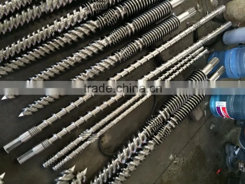 75/30 Bimetallic Screw and Barrel for PVC film Blowing machine