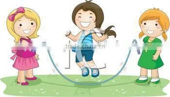 2015 Hot sale Bluuing brand OEM cheap kids jump ropes& color change jump ropes