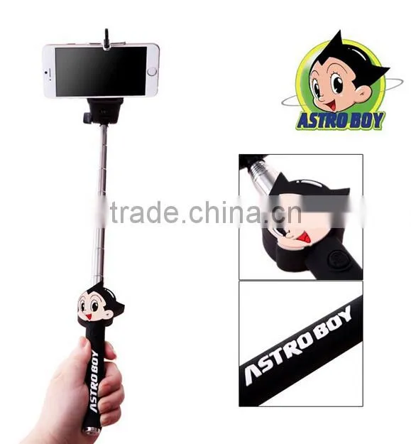 Factory Wholesale Hello Kitty Baymax Micky Selfile Stick No Bluetooth No Battery