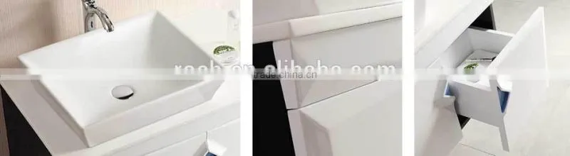 ROCH 2002 Best Price Mirror Cabinet High Light Varnish Bathroom Cabinet