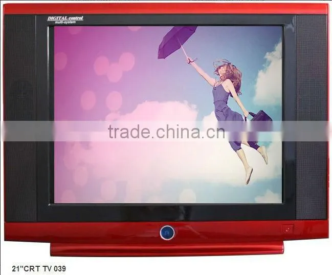 cheap price pure flat 21 inch crt tv with good quality