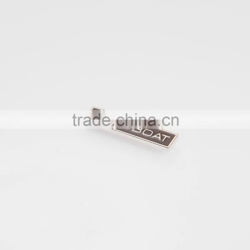 Clothing labels bags handbag brand logo label metal label
