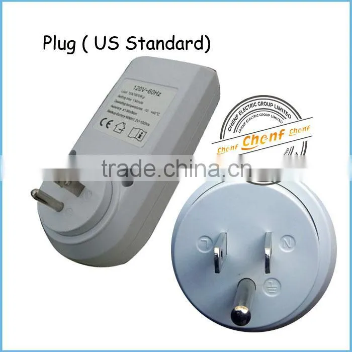 Newest High Quality Mechanical 15A 1800W Timer Socket Time Switch with LCD Display