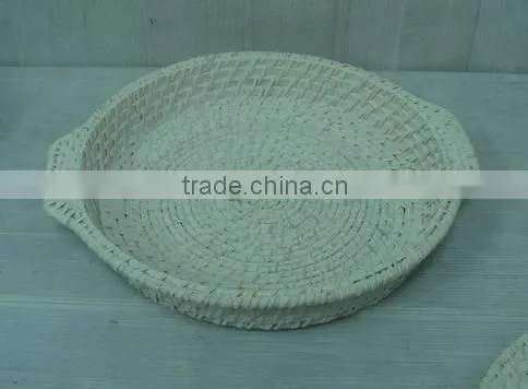 2014 eco-friendly product bamboo & rattan tray