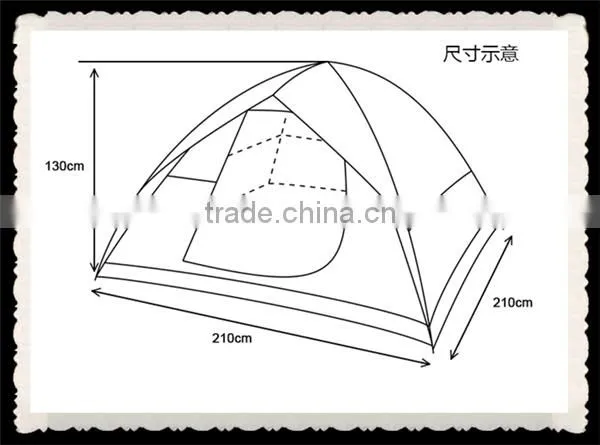 Factory sale quality construction kid play canvas tent