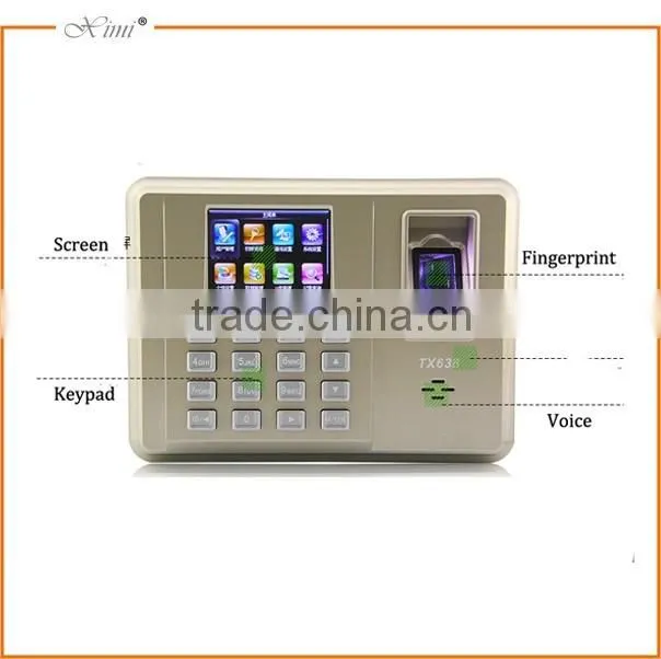 Fingerprint access control and time attendance