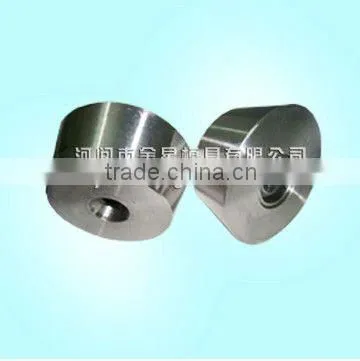 Flat wire drawing dies