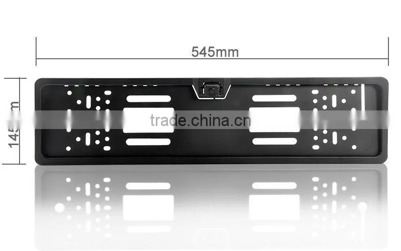 Hot sell European car license plate Rearview camera with factory price