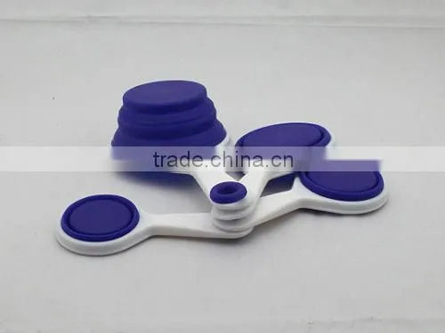 Silicone Collapsible Measuring Spoons Set of 4