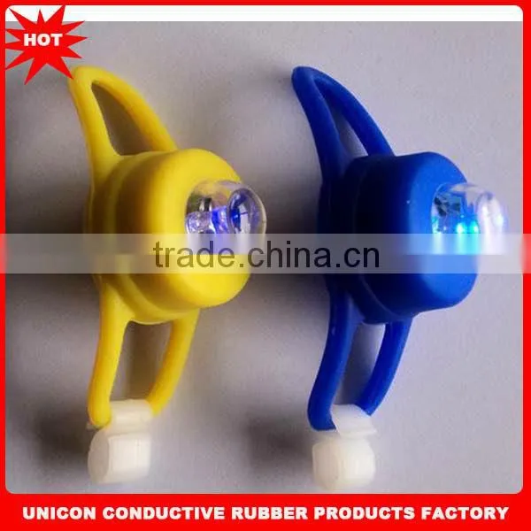 high quality silicone led bicyle lights