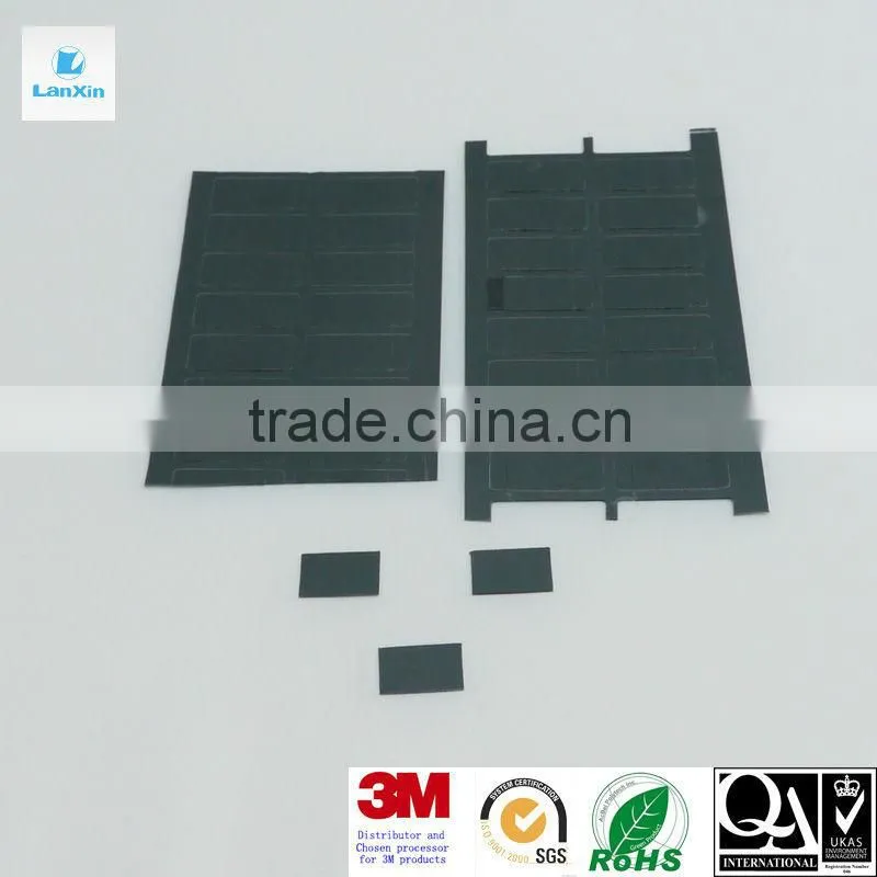 Adhesive acetate cloth sticker