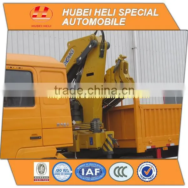 foton 8x4 16 tons XCMG crane truck with crane 270hp