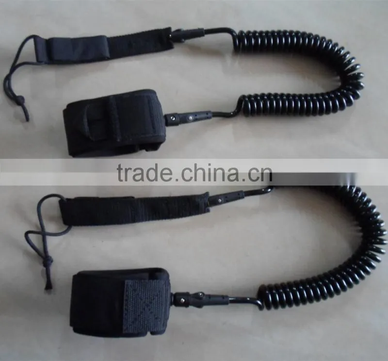 surfing rope surfboard accessories PU coil leash