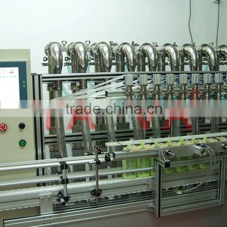 flexible chain conveyors for cosmetic filling