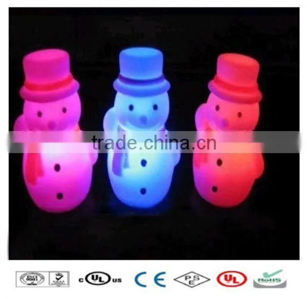LED Plastic Snowman ,LED Christmas Lights Twinkle Light