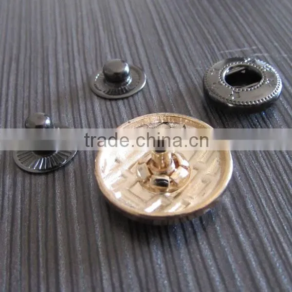 Golden Metal Snap Button
