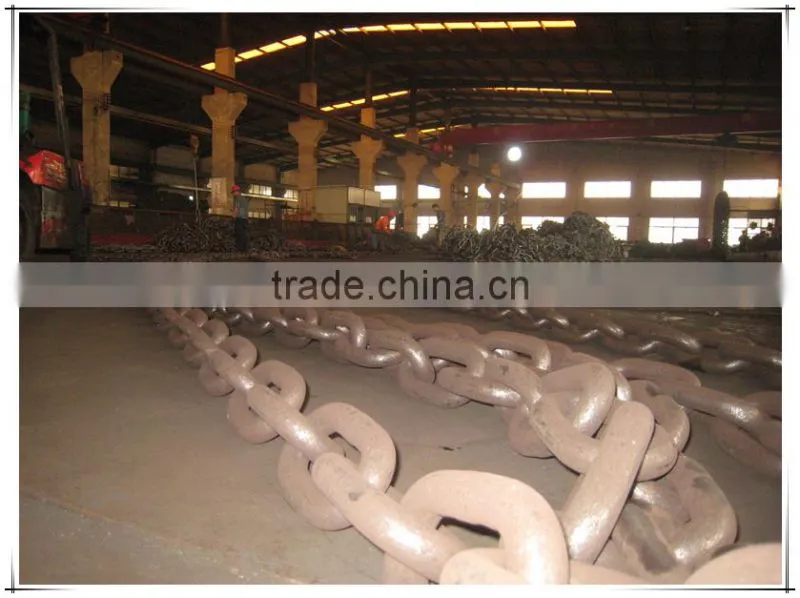 High quality hot dip galvanized stud link anchor chain for ship