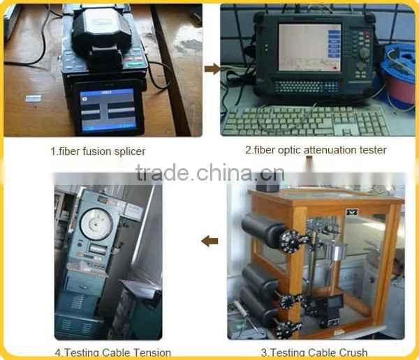 Ftth cable network multi mode fiber optic cable for duct