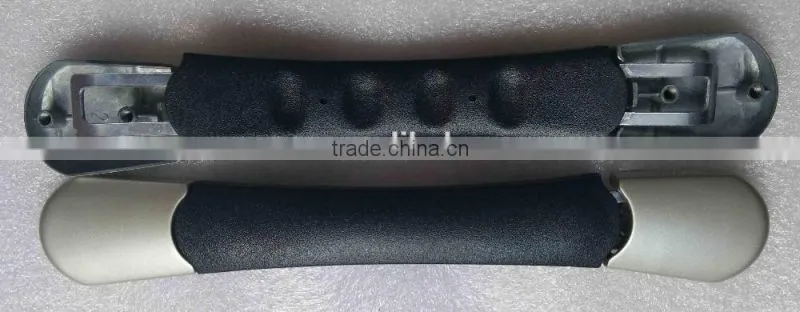 Plastic luggage bag carrying handle,Luggage case plastic handle parts,Suitcase accessories zinc alloy handle