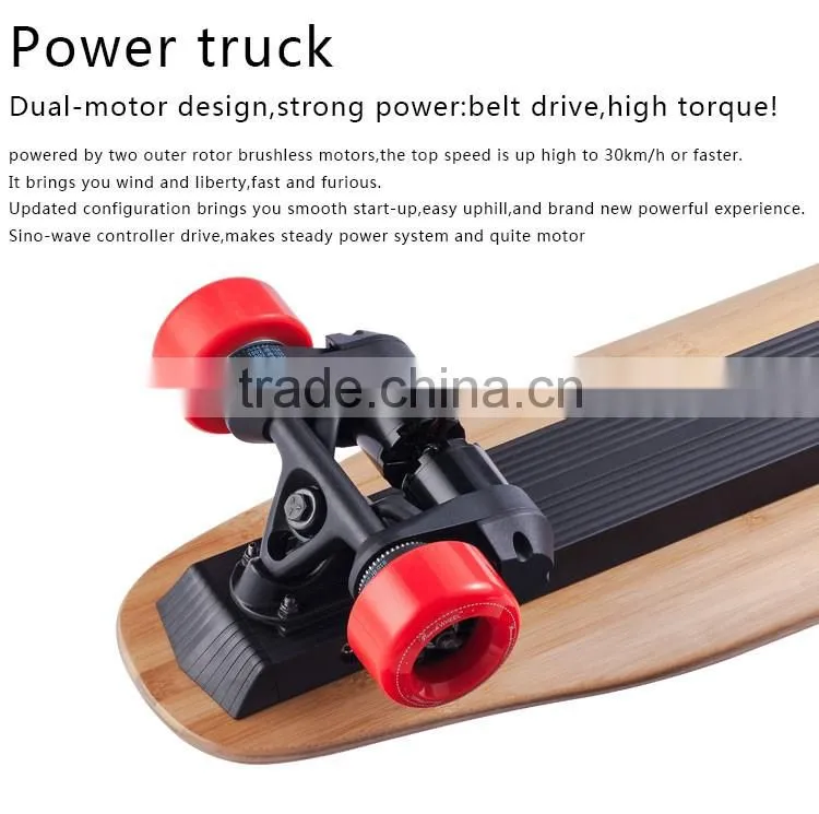 Drop shipping from USA warehouse 3600W boosted dual motor skateboard high power electric longboard