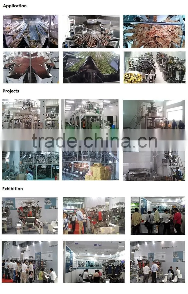 New 2016 Currant Raisin Packing Machine System with Multihead Weigher