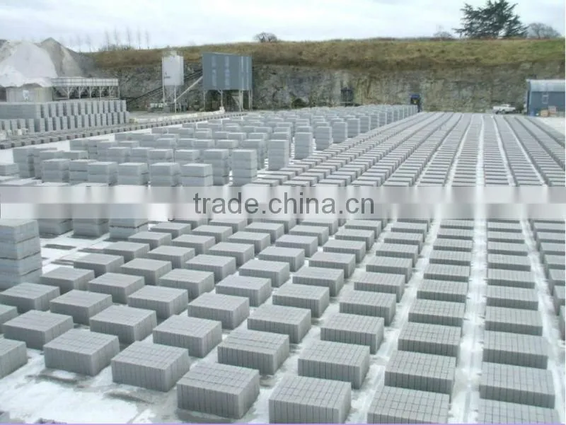 Construction Machinery Hollow Block Making Machine