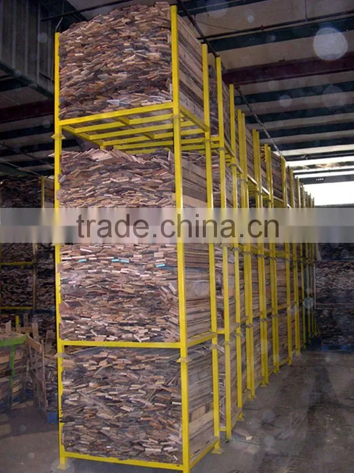 CE certification removable steel stack tyre storage rack for plywood