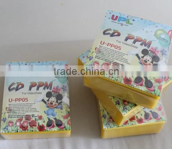 Good quality CD bag PP bag CD/DVD sleeves disk bag PP05
