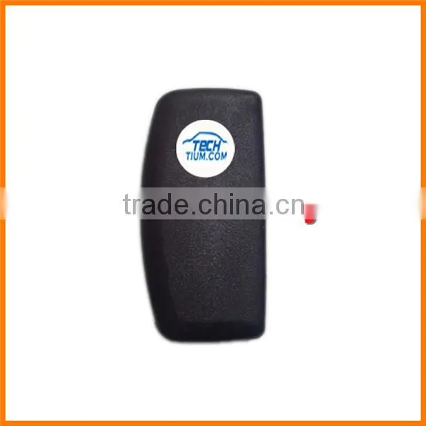 Plastic ABS Sector 2 button remote key blank case shell cover fob for Chevrolet Lova remote key blank case shell with logo