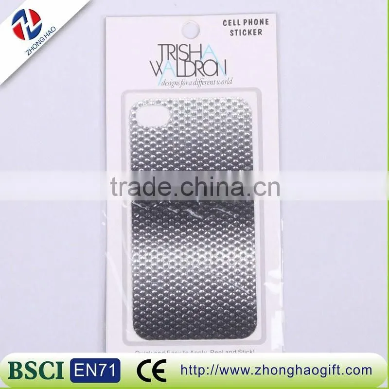2016 new black crystal Customized Phone Case
