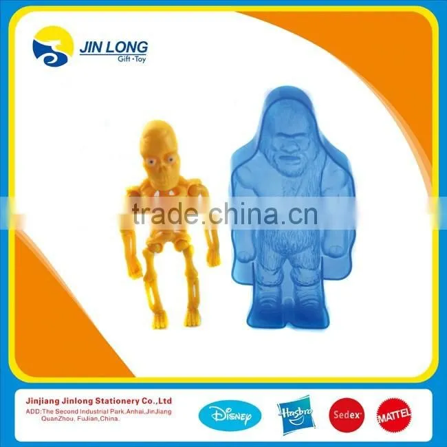 3D plastic skeleton kid toy