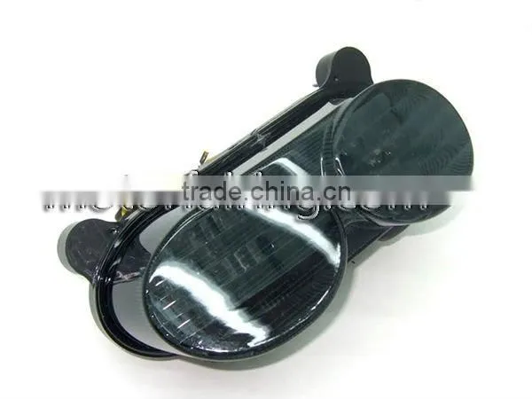 ZX-6R Plastic cover tail lights/Motorcycle Smoke LED tail light for Kawasaki ZX6R 98-02