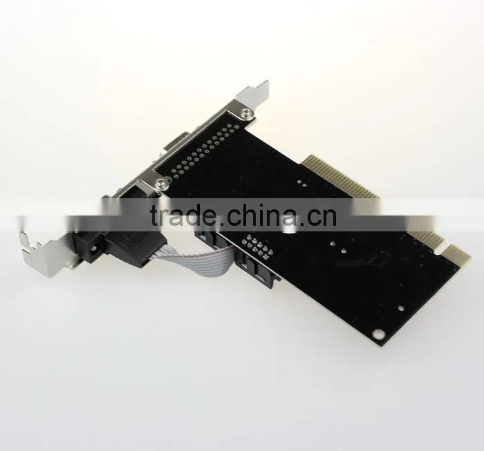 2 Port RS232 RS-232 Serial Port COM DB9 to PCI Card Adapter Converter MCS 9865 Serial industry