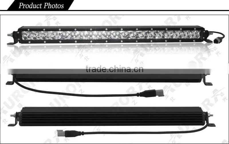 40" 12v led driving lights 5W single row led light bar