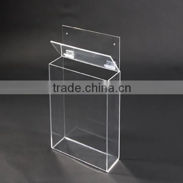 Economic decorative protective acrylic box with lid