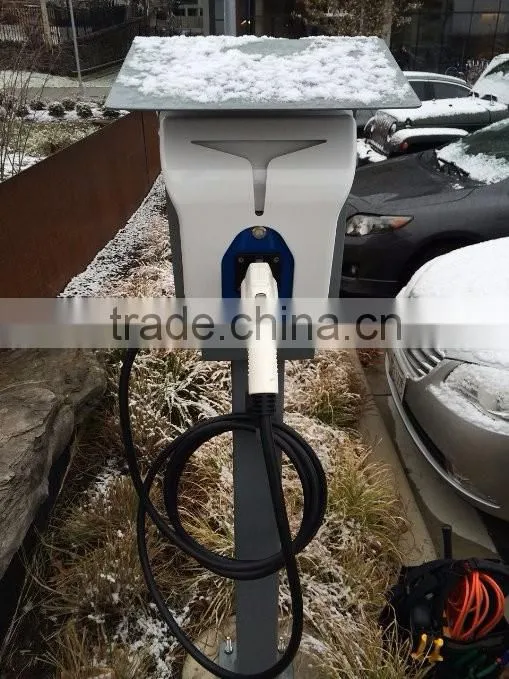 Type 1 Wall mount ev charger 32A 7.2kw 220V for home use ac charging