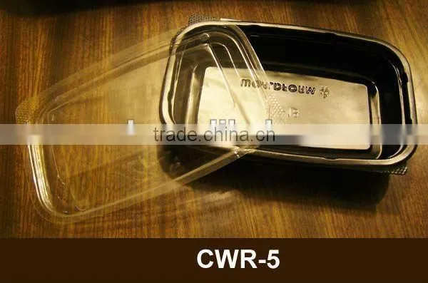 disposable plastic food container