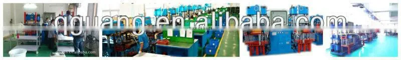 Silicone rubber seal