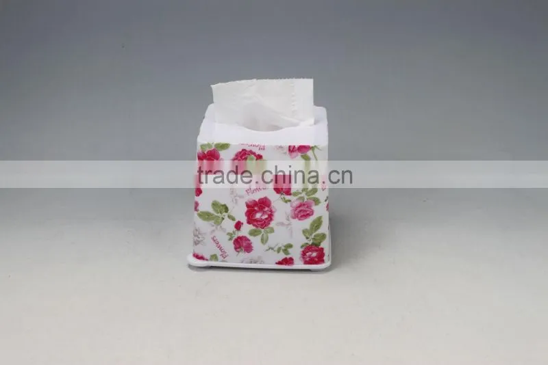 plastic tissue box