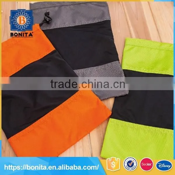 Factory directly orange colorful light wholesale drawstring bags with excellent quality